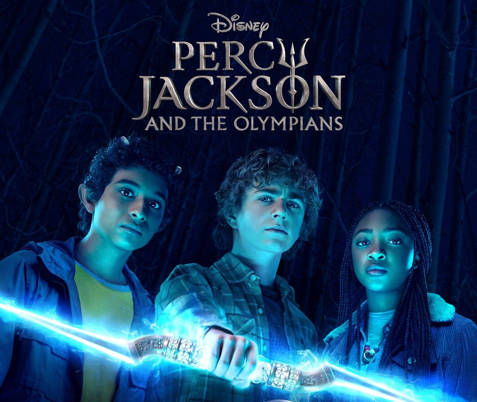 An Ad for the new Percy Jackson series on Disney+.