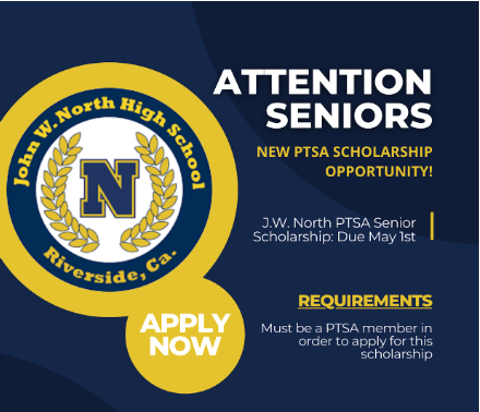 John W North High School has scholarship opportunities!!!!