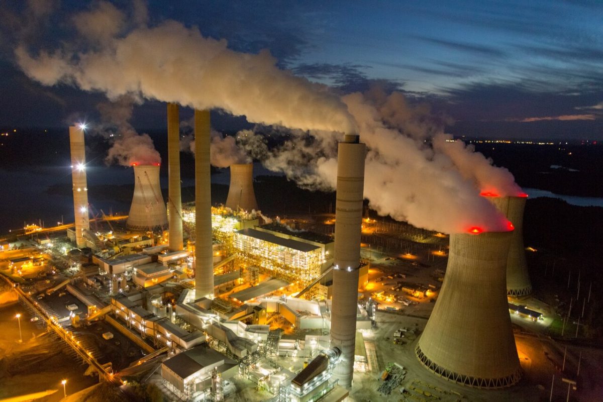 Coal plants are negatively affecting the ecosystem.