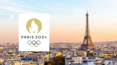 Promotional image for the Paris 2024 Games
