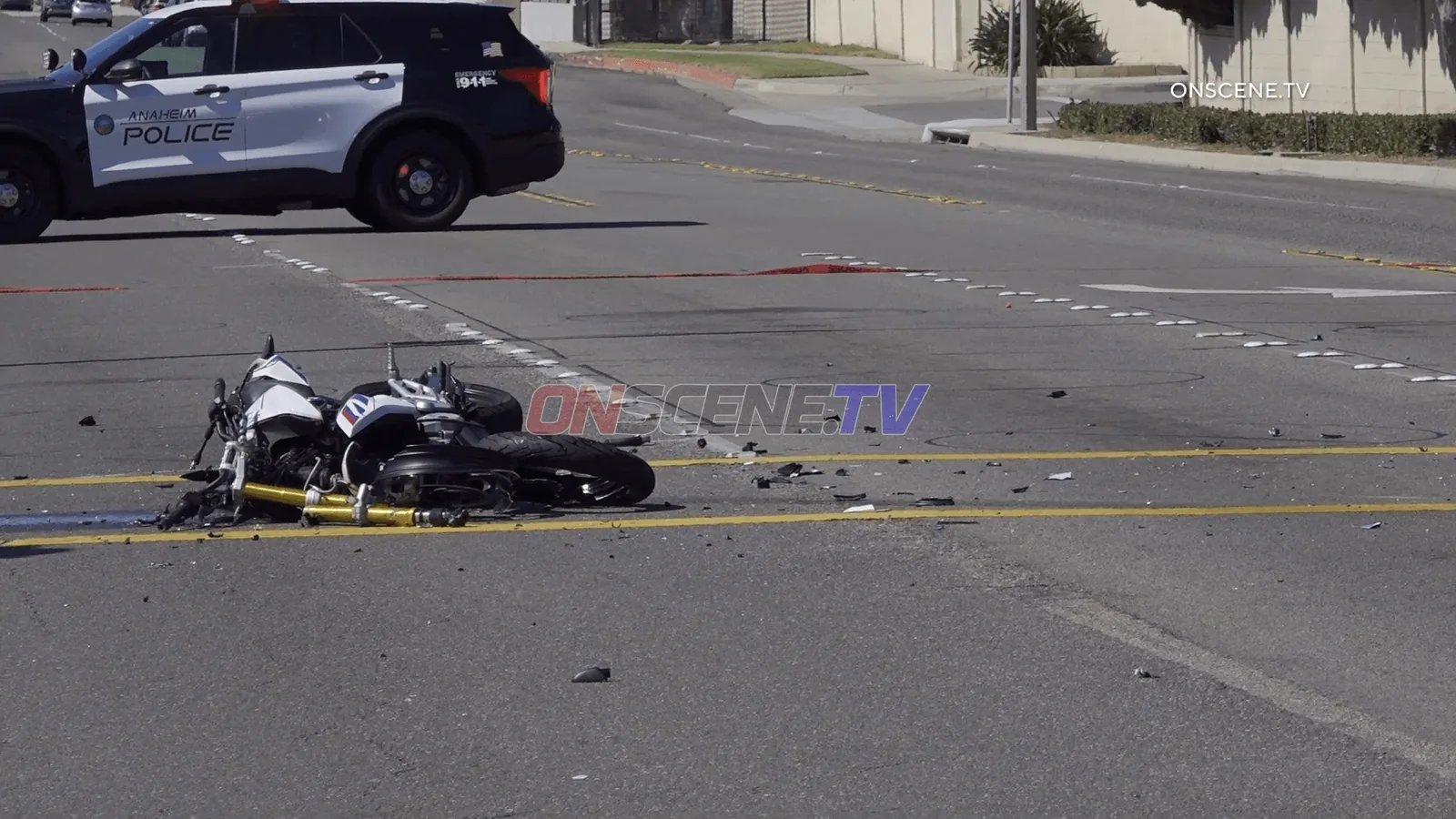 Motorcyclist Dies After Collision With Vehicle at Broadway and Dale in Anaheim as Investigators Close Intersection for Hours